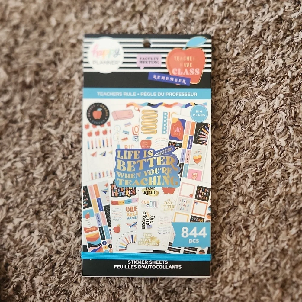 The Happy Planner Sticker Sheet NEW IN PACKAGING